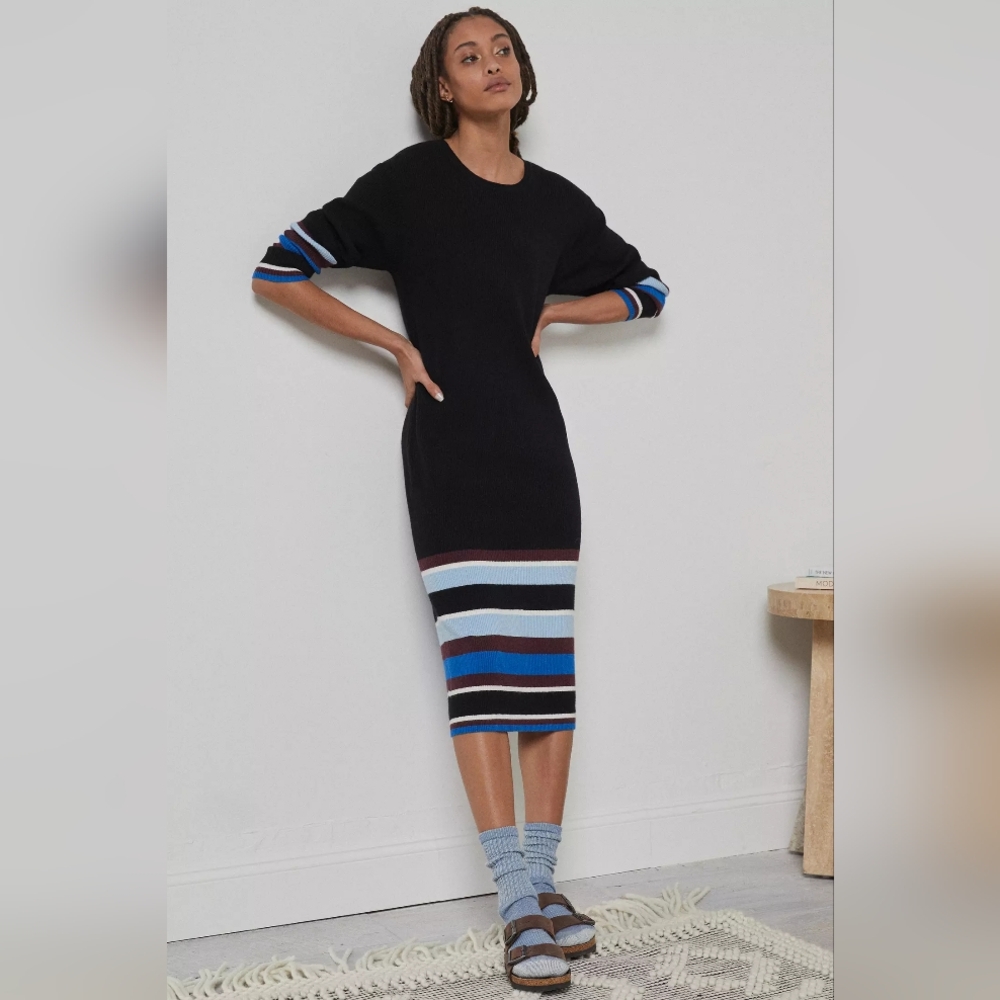 Anthropologie Saturday Sunday midi knit dress